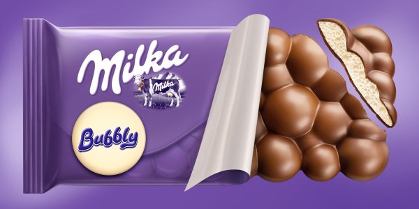 Реклама шоколада Милка