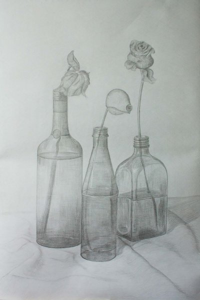 Конструктивное построение бутылки