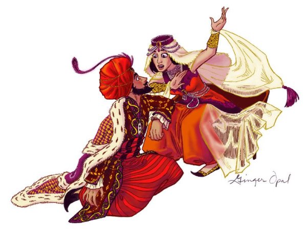 Султан Шахрияр и Шахерезада