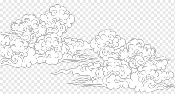 Стилизованные облака