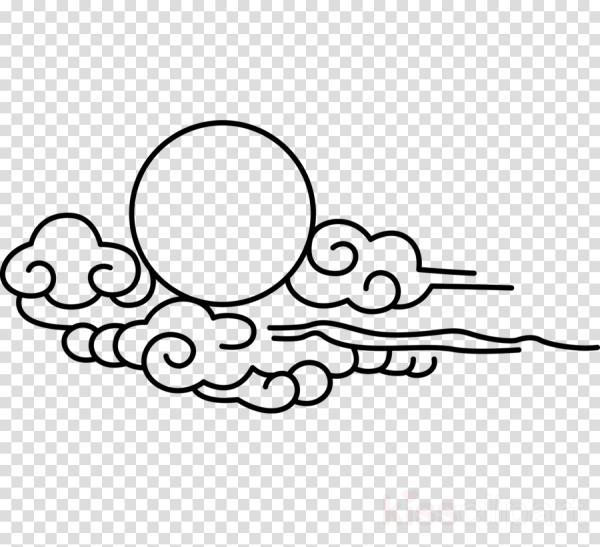 Облака в китайском стиле