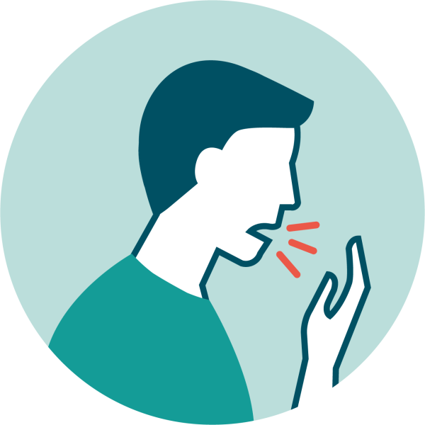 Пиктограмма чихание