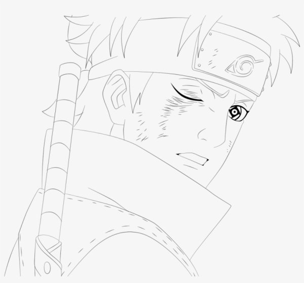 Шисуи Учиха рисунок
