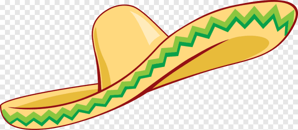 Шляпа Сомбреро Yellow