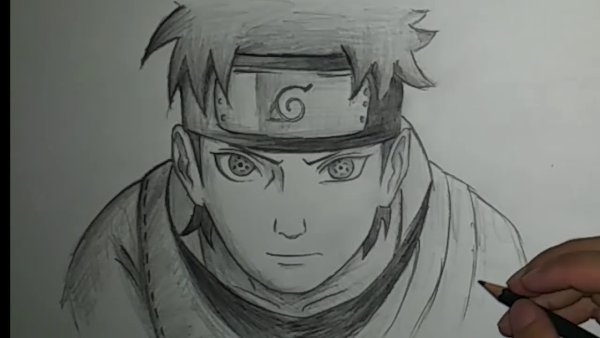 Рисунки аниме Наруто Шисуи