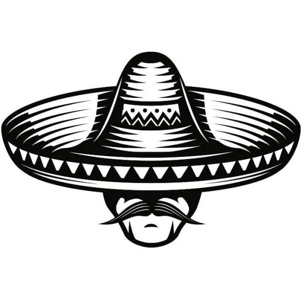 Сомбреро Мексика вектор