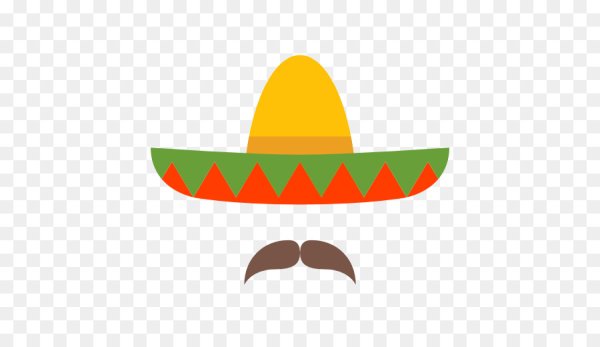 Мексиканская шляпа и усы