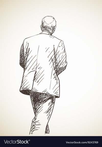 Спина сзади референс