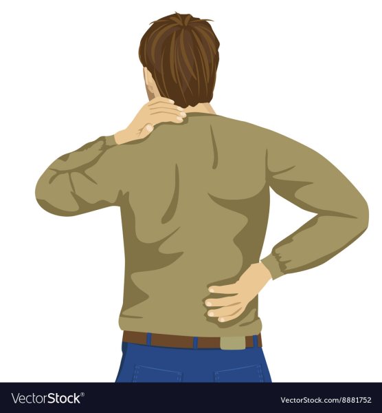 Нарисовать человека сзади