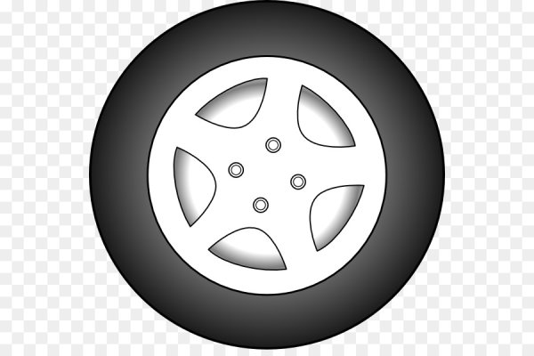 Рисование колеса для машины