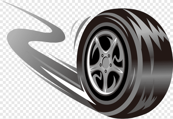 Колесо автомобиля вектор
