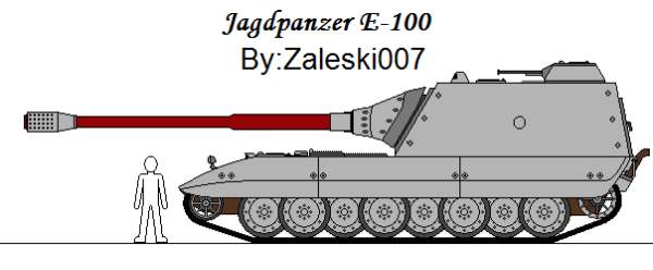 Чертёж JG.Panzer e100