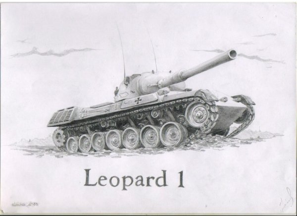 Рисунки танков из World of Tanks