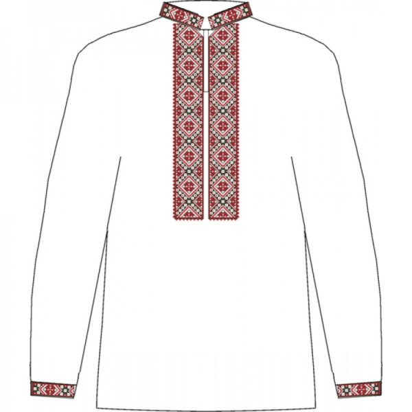 Рисование русская рубаха