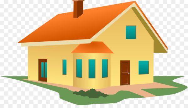 Домик на прозрачном фоне