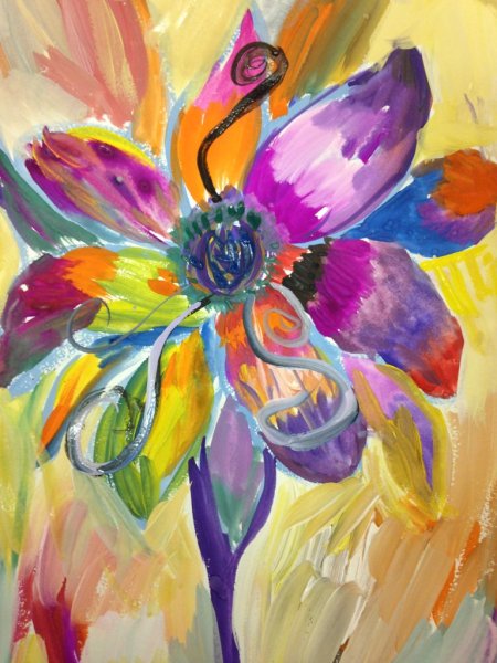 "Сказочный цветок"Дианы Эловой.