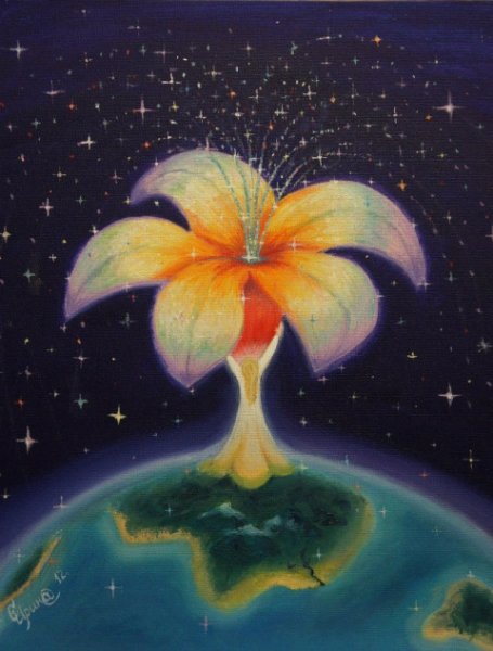 Сказочный цветочек