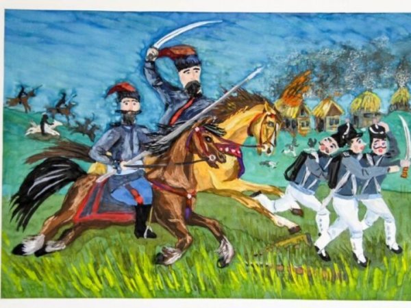 Традиционные праздники Казаков рисунки