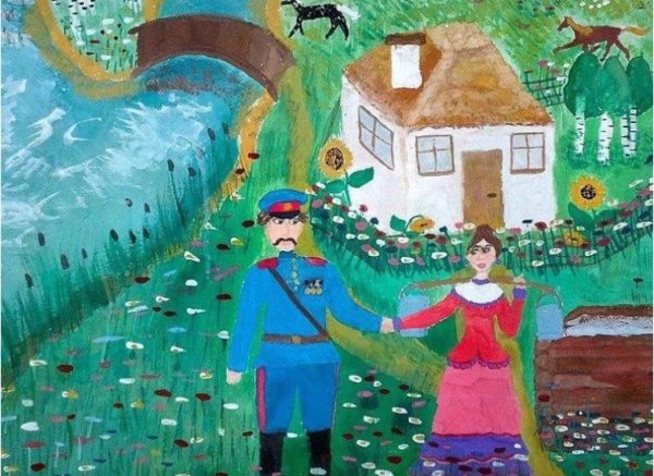 Казачество рисунок