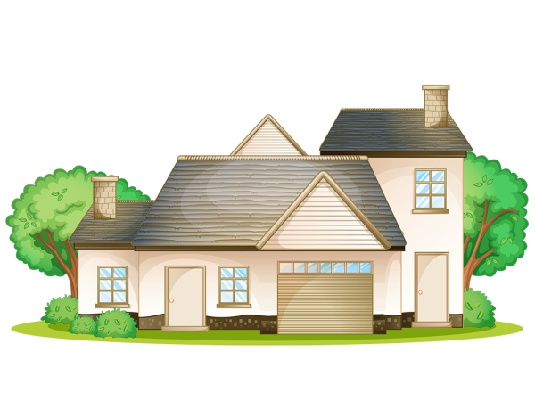 Дом без фона