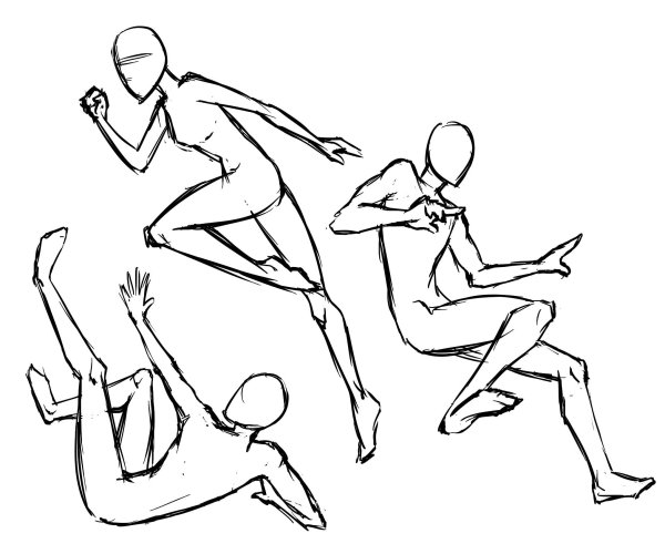 Поза падения