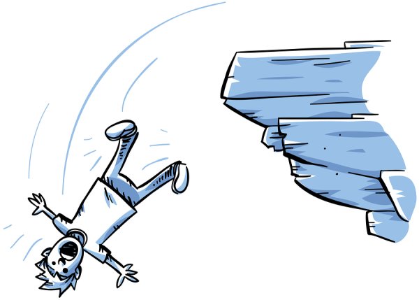 Тонущий человек