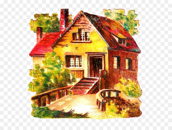 Коттедж рисунок