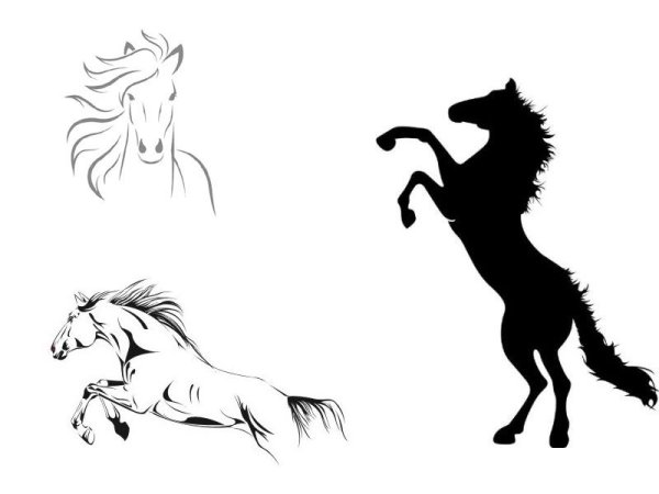 Тату лошадь эскизы