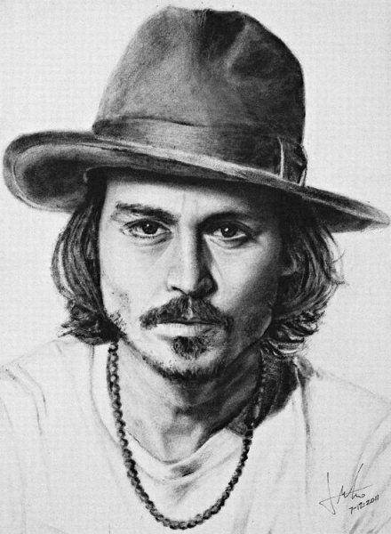 Джонни Депп роли рисунки