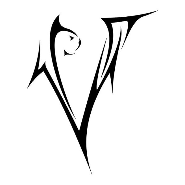 Стилизованная буква v