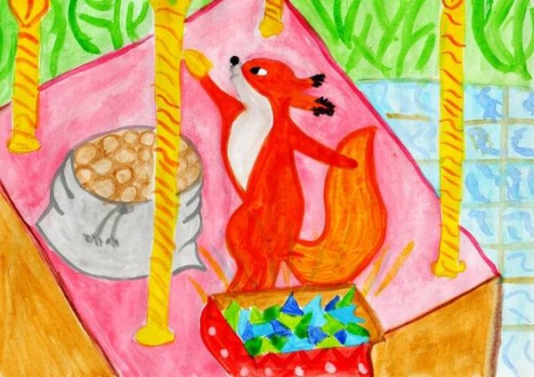 Рисунок на тему сказка