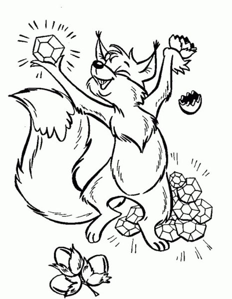 Раскраски сказки Пушкина о царе Салтане