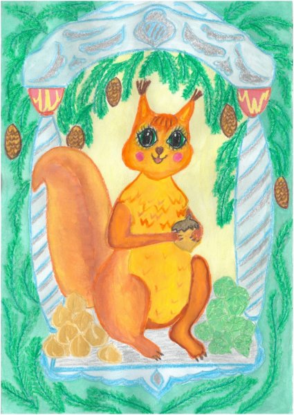 Сказка о царе Салтане белка