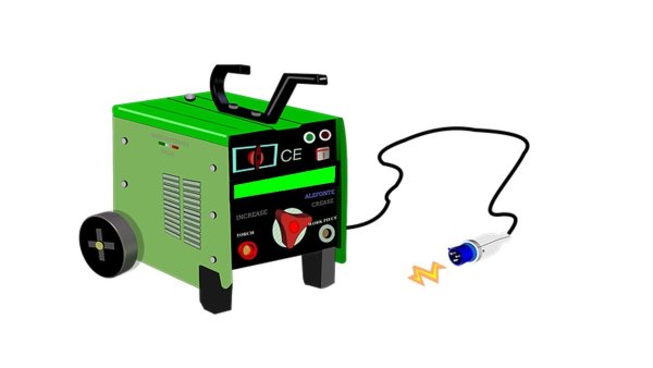 Векторное изображение сварочного оборудования