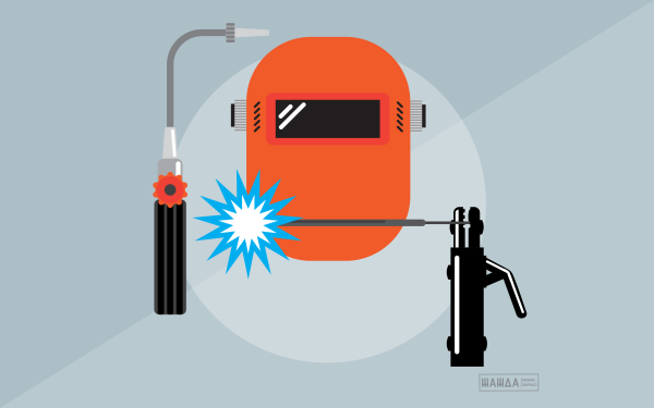 Сварочное оборудование пиктограмма