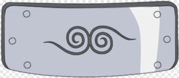 Повязка Конохи без фона