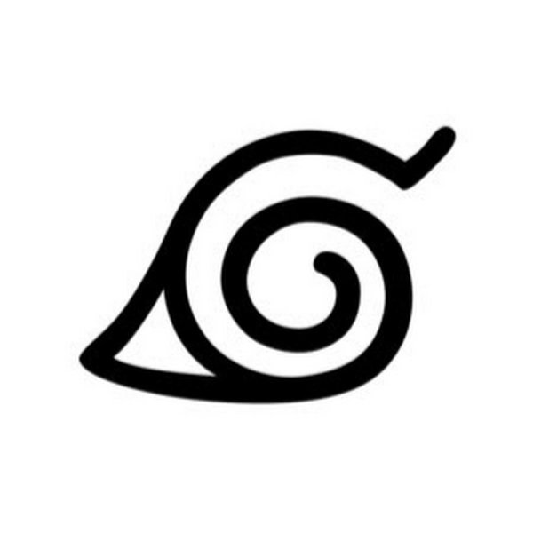 Наруто знак Конохи повязка