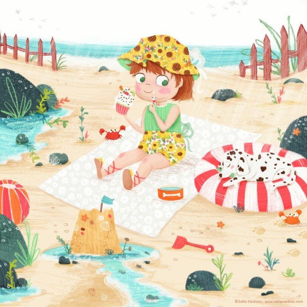 Живопись Поляна с цветами