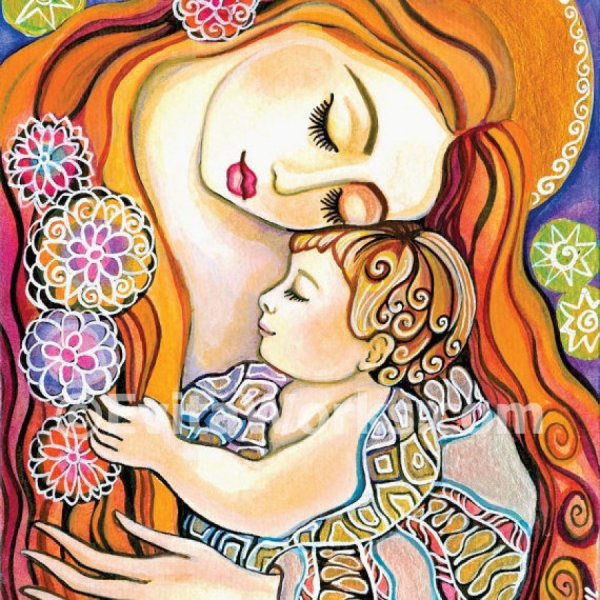 Конкурс рисунков мама