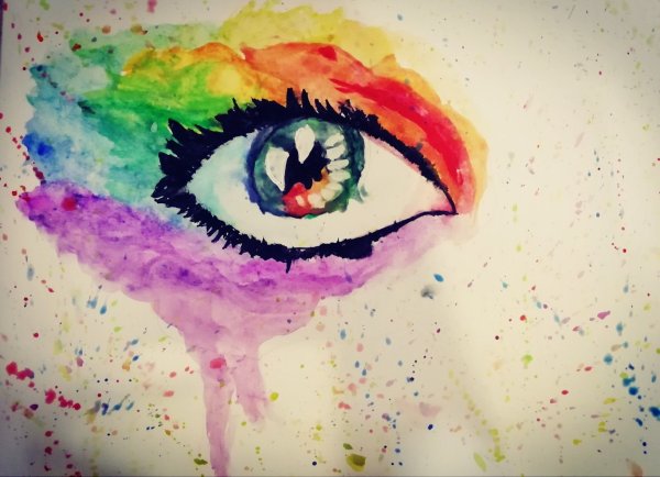 Срисовки красками