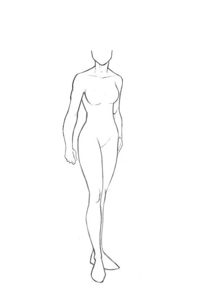 Манекен для рисования девушка