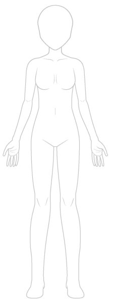 Заготовки тела для рисования