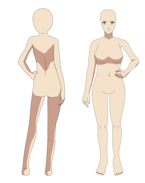 Манекен для рисования одежды