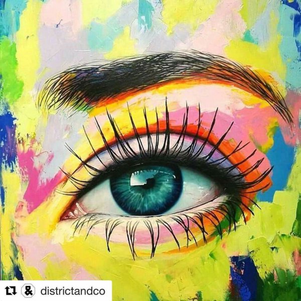 Абстракционизм глаза