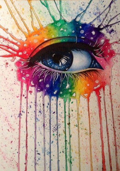 Paint Tool Sai глаза