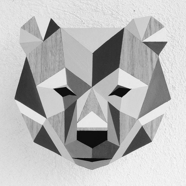 Геометрический медведь