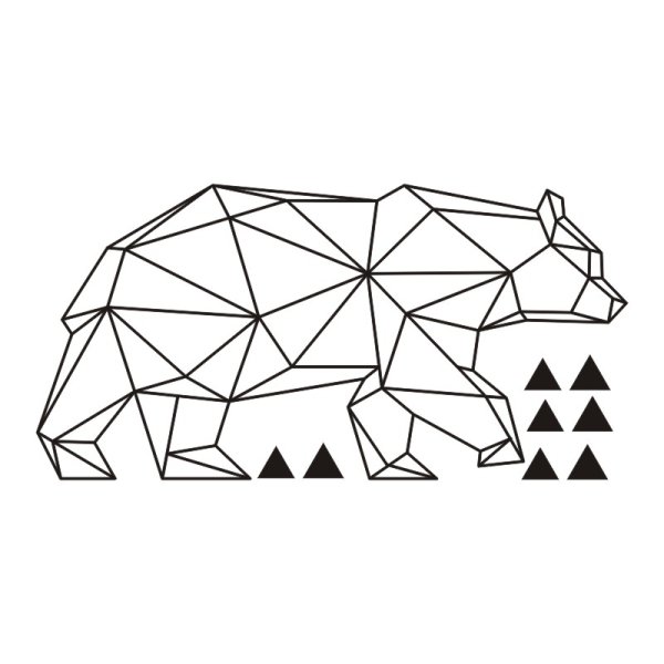Геометрические фигуры животных
