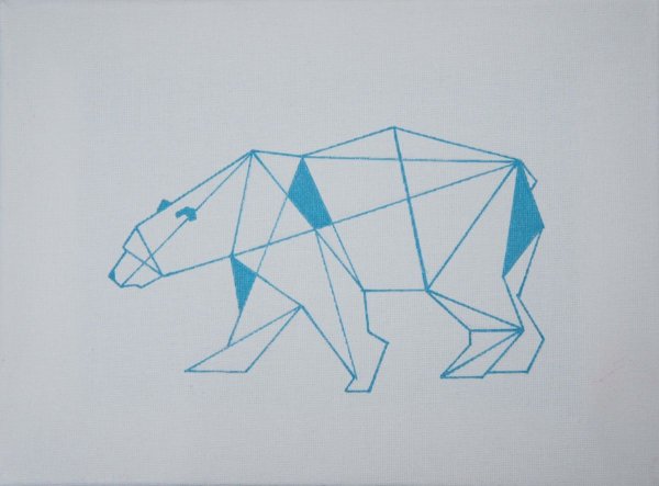 Животные геометрическими фигурами