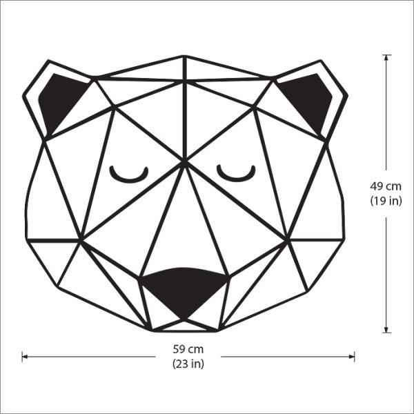Геометрический медведь
