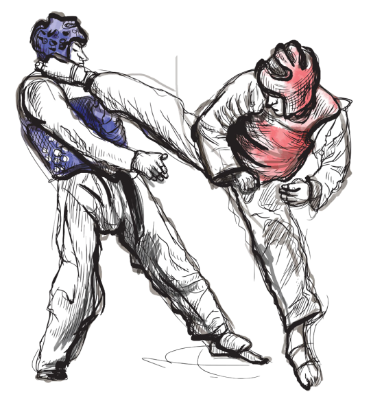 Армейский рукопашный бой рисунок